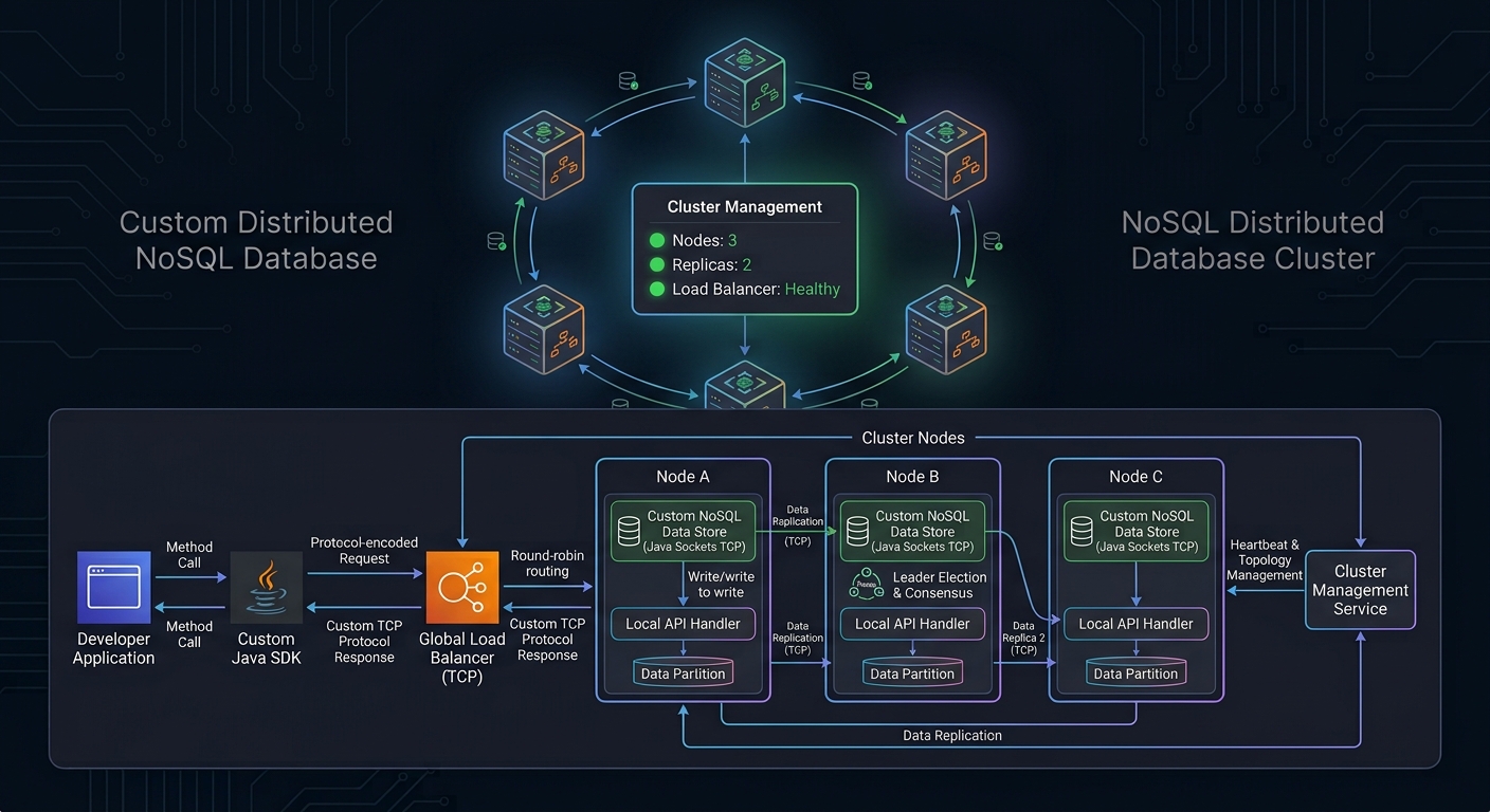 Distributed NoSQL cluster